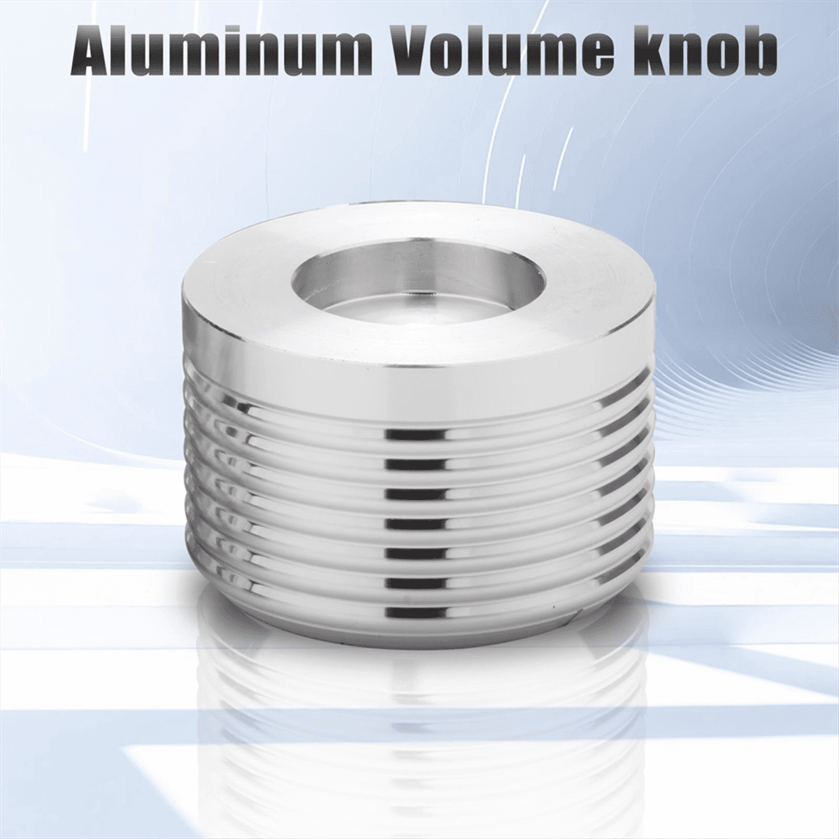 4Pcs 38x25mm Solid Aluminum Guitar AMP Amplifier Knob Amplifier Radio Player Potentiometer Volume Knob