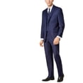 thumbnail image 1 of Michael Kors Smoking Formel à Carreaux Ton sur Ton pour Hommes, Bleu, 44 Court / 37W x Inachevé, 1 of 1