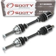 thumbnail image 2 of 2 pc Sixity XT Front Left Right Axle compatible with Polaris Sportsman 800 2008 - A08DN76FC International 4X4, 2 of 3