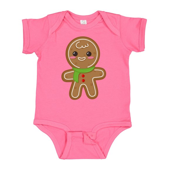 Inktastic Gingerbread Christmas Boys or Girls Baby Bodysuit