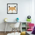 thumbnail image 2 of Stupell Industries Whimsical Fox on Birch Animals Painting Black Floater Framed Canvas Art Print Wall Art, 25 x 25, 2 of 9