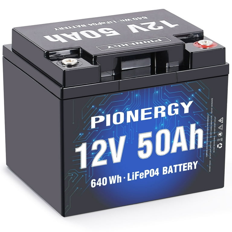 Lithium Batterie Solar Batterie 50Ah 12V LiFePO4 Battery