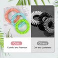 thumbnail image 3 of JessLab Spiral Hair Ties, Traceless Plastic Ponytail Holder, 10 Count, Assorted Colors, 3 of 7