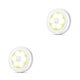 thumbnail image 1 of Bearachild Luz de noche LED redonda Lámpara de pared Ahorro de energía Luces de noche automáticas Dormitorio Gabinete Pasillo Luz Luz Cálida/3200 2piezas, 1 of 6