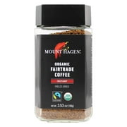 Mount Hagen - Organic Fairtrade Instant Coffee Freeze Dried - 3.53 oz.