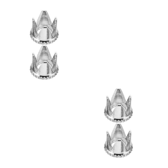 FRCOLOR 4 pcs  Airbrush Nozzles Airbrush Nozzle Tips And Caps For Airbrush Kits For Airbrush Paint Kit And Nail Airbrush Machine Reliable Airbrush Parts For Work
