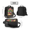 thumbnail image 2 of Cool Bowser Lunch Bags Portable Insulated Lunch Box Tote Bag Cooler Office Picnic, 2 of 9