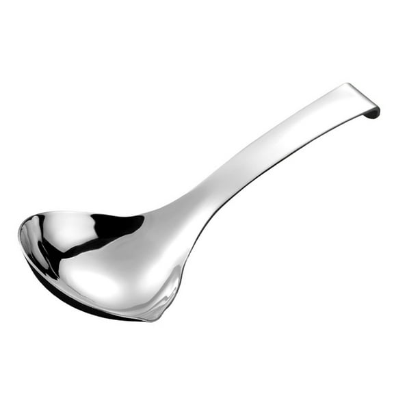YIGSECU Professional Stainless Steel Cooking Spoon with Comfortable Handle Tablespoon for Soups and Stews Kitchen Cookware