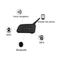 thumbnail image 4 of V6 Casco de motocicleta Auriculares Bluetooth 5.0, Sistema de comunicación de intercomunic VNETPHONE Walkie talkie de la motocicleta, 4 of 7