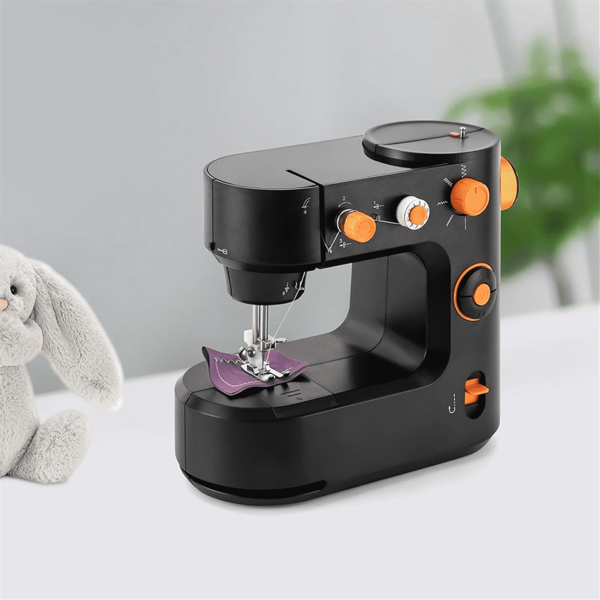 Leather Sewing Machine, Sewing Machine for Beginners, Leather Stitching Machine Kids Sewing Machine US Plug