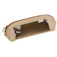 thumbnail image 1 of Pencil Pouch, PU Leather Small Pencil Pouch Leather Pencil Pouch with Long Zip Opening for Students, 1 of 7