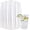 Clear Plastic Cups, variant on 200 Pack 12 oz Silver Rimmed Clear Plastic Cups, Heavy-Duty Disposable Tumblers for Elegant Wedding, Party, and Event Use