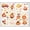 Halloween-Skeleton SKULL, variant on 12 Sheets Big Size 4th of July Window Clings Patriotic Window Decorations Double-Sided Window Stickers for Veterans Day Independence Day Window Decals Window Sticker Home School Office Party Supplies