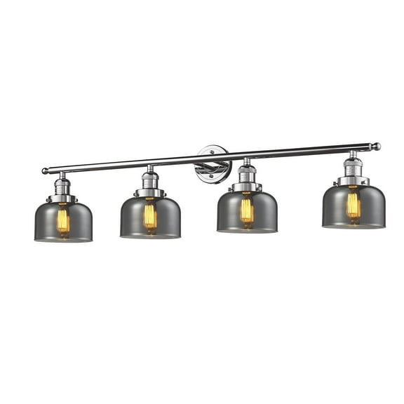 Innovations 4-LT LED Large Bell 44" Bathroom Fixture - Polished Chrome - 215-PC-G73-LED