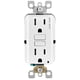 thumbnail image 1 of Outlet Leviton Afci/Gfci 125V 15A 125V Policarbonato blanco, 1 of 1