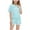 02-Green, variant on Atogsazn Kids Summer Sport T-Shirt and Shorts Set Plaid Print Clothing Sets Athletic Jogger Tracksuit 01-Sky Blue 10-12 Years