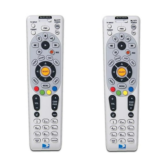 2 Pack - DIRECTV RC66RX IR/RF Remote Control