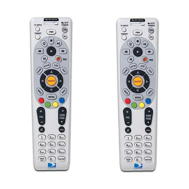 2 Pack DIRECTV RC66RX IR/RF Remote Control