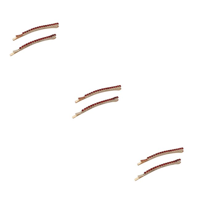Qarigey 1 par de horquillas de diamantes de imitación para mujer, accesorios de estilismo, suministros de tocados brillantes, Clip lateral, tocado de Type1 NO1 Qarigey CBP253620