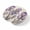 beige, variant on Neck Pillow, Purple Iris Memory Foam U-Shaped Travel Pillow for Airplane Car Train Office Nap, Portable Soft Head Neck Support for Sleeping & Reclining Spring Vintage Flowers Butterfly Leaves Khaki