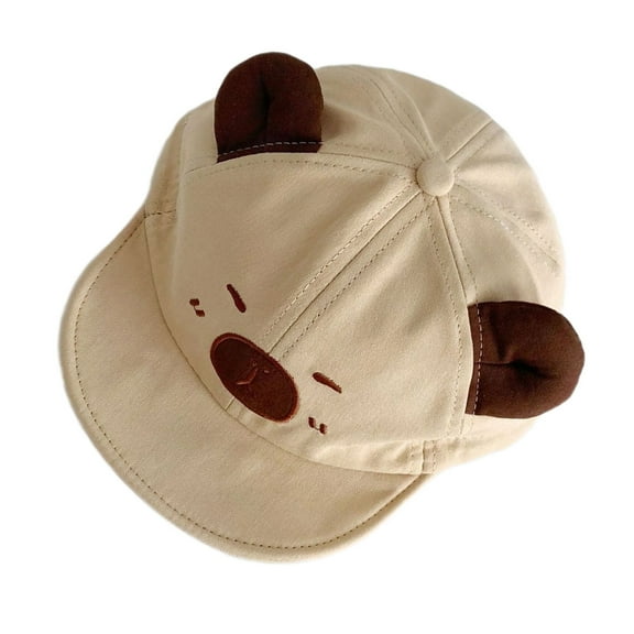 RUISINERY Animal Sun Hat Soft Brim Baby Baseball Caps Windproof for Infants And Toddler Ages 1 Year to 4 Years