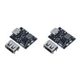 thumbnail image 1 of ZLight Li Battery Charger Module 2A Type-C with Electronic Charging DIY Reverse Charge Board for Protection Portable Pocket 4.35V 2Set, 1 of 6