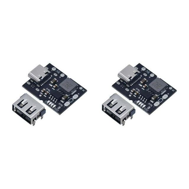 ZLight Li Battery Charger Module 2A Type-C with Electronic Charging DIY Reverse Charge Board for Protection Portable Pocket 4.35V 2Set