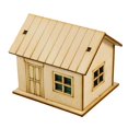 thumbnail image 1 of Bunblic 1/60 Miniature House Model Mini Accessory Unique Scenery 3D Handmade Building Model Architecture Scene for Diorama Sand Table Style B, 1 of 8