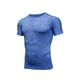 thumbnail image 3 of Tops para hombre, blusas y camisas de manga corta con cuello redondo para hombre, blusas deportivas de secado rápido de color liso para hombre, blusas de manga corta con cuello redondo para hombre, 3 of 8