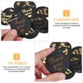 thumbnail image 3 of unbranded 100Ud Etiquetas De Regalo En Papel Negro Con Cuerda Para De Bodas Y Fiestas, 3 of 5