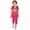 Hot Pink, variant on Piuwrlz Boys Girls Short Sets Kids Summer Outfit Set Printed Round Neck Tight T-Shirt and Shorts Set Orange Size 1 Years