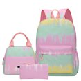 thumbnail image 2 of Lumtrix 3PCS Teens Backpack with Lunch Box Set Gradient Bookbag Lightweight Baypack for Teens & Teens C, 2 of 9
