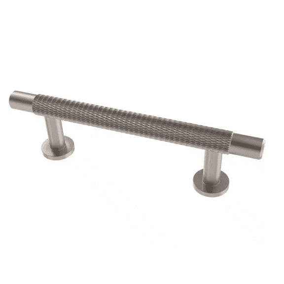 Liberty P44631C-SN 3" Knurled Bar Cabinet & Drawer Pull Satin Nickel