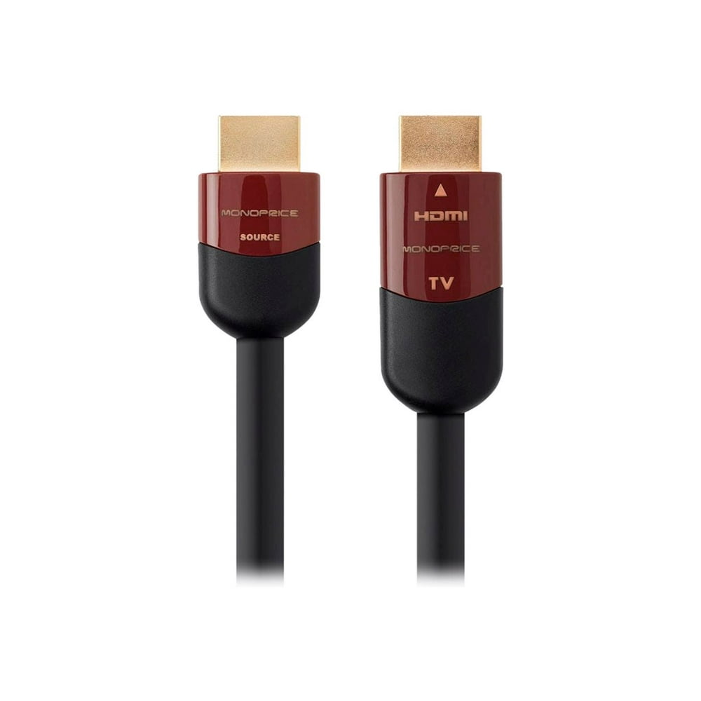 Monoprice High Speed HDMI Cable 40 Feet Black, Active, 4K 60Hz