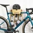 thumbnail image 6 of Wall Bike Rack | Bike Storage Wall Mount System | for Race Bicycles (New Gold) and Mountain Bikes | Bike Shelf | Indoor Bike Wall Bracket | Store Your Helmet and Shoes | Home and Garage, 6 of 14