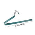 thumbnail image 3 of Z Shaped Pants Hanger Heavy Duty Iron Clothes Rack for Closets Space Saving Storage Organizer, 3 of 6