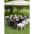 thumbnail image 4 of Outdoor Tablecloth with Umbrella Hole for Patio/Picnic/Party/Camping, Monstera Leaf Waterproof Table Cloth Rectangle Table Cover Washable, Modern Tropical Plants Minimalism (52"x 70"), 4 of 9