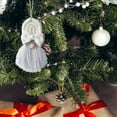 thumbnail image 6 of 6pcs/lot Handmade Christmas Tree Dolls Hanging, Christmas Festival Decor Ornaments Pendant Ornaments for Holiday Christmas Tree Decorations, 6 of 7
