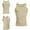 Beige, variant on Mefallenssiah Male Shaper Tank Slim Underwaist for Men Body Shaper Compression Shirt