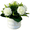 White, variant on JUANCHENG Compact Silk Carnation Potted Flowers for Small Spaces For Home or Office