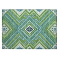 thumbnail image 2 of Addison Rugs Chantille Indoor/Outdoor Transitional Geometric, Abstract Lime Washable Rectangle Rug, 1'8" x 2'6", 2 of 6