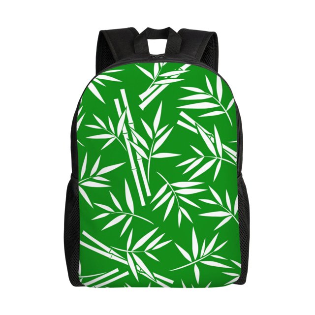 Disketp Bamboo Mochila Unisex de Apertura Lateral Completa, Mochila para Laptop para Escuela, Trabajo y Viajes