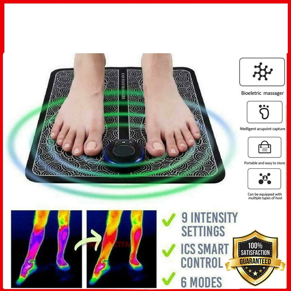 EMS Foot Massager Leg Reshaping Electric Deep Kneading Muscle Pain Relax Machine