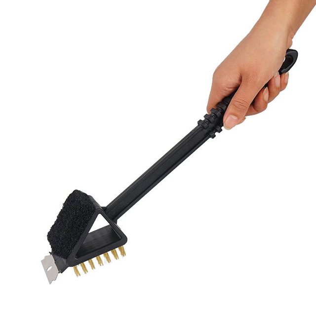 Cepillo para salsa BBQ, accesorios para parrilla de barbacoa, suministro de herramientas de limpieza, cepillo de limpieza para barbacoa, cocina Sincero Electrónica