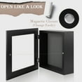 thumbnail image 2 of Golden State Art 8x8 Shadow Boxes, 2-inch Depth, Black, Pack of 2, 2 of 8