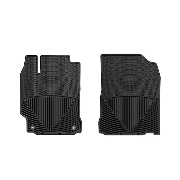 WeatherTech All-Weather Floor Mats compatible with 2014-2014 Toyota Camry - 1st Row (Driver & Passenger), Black