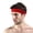 Red, variant on WCJM Running Headband Non Slip Workout Sweatbands Adjustable Sports Headbands Sweat Wicking Workout Headbands Polyester Lady Headscarf Headscarf with Coins Athletic Headband