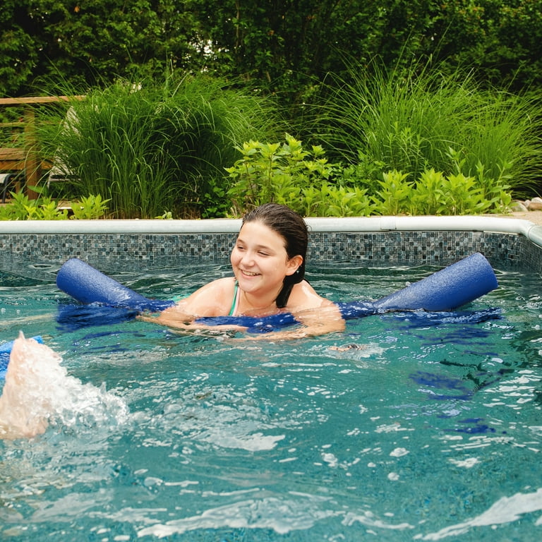 pack) Big Joe Mega Swim Noodle Pool Noodle (Single Unit), Blue