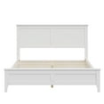 thumbnail image 6 of MAYEERTY Full Modern Solid Wood Platform Bed for Bedroom White, 6 of 6