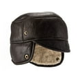thumbnail image 2 of Eastern Counties Leather Mens Caxton Sheepskin Aviator Trapper Hat, 2 of 3